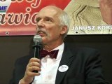 Nie rozumiem, dlaczego w NY jest 90 kanałów TV, a u nas jest kłopot z ośmioma! - Janusz Korwin-Mikke o nie przyznaniu koncesji dla TV TRWAM na tzw multipleksie cyfrowym przez KRRiTv