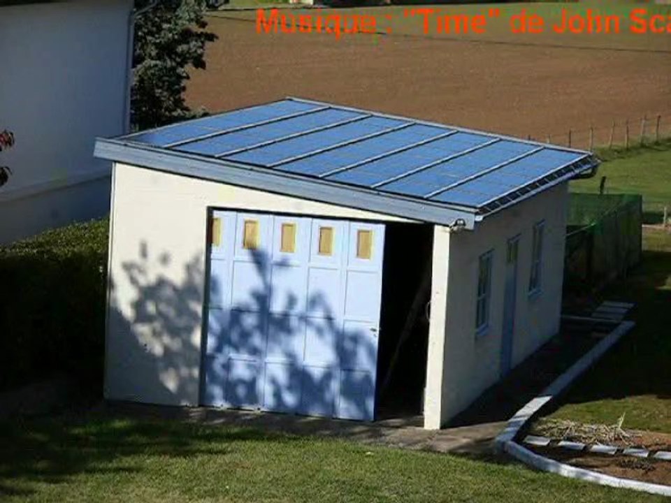 Garage Photovoltaïque OPALE : premiers kWh
