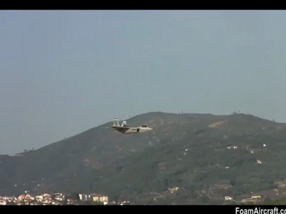 Cool F-22 Raptor in Depron