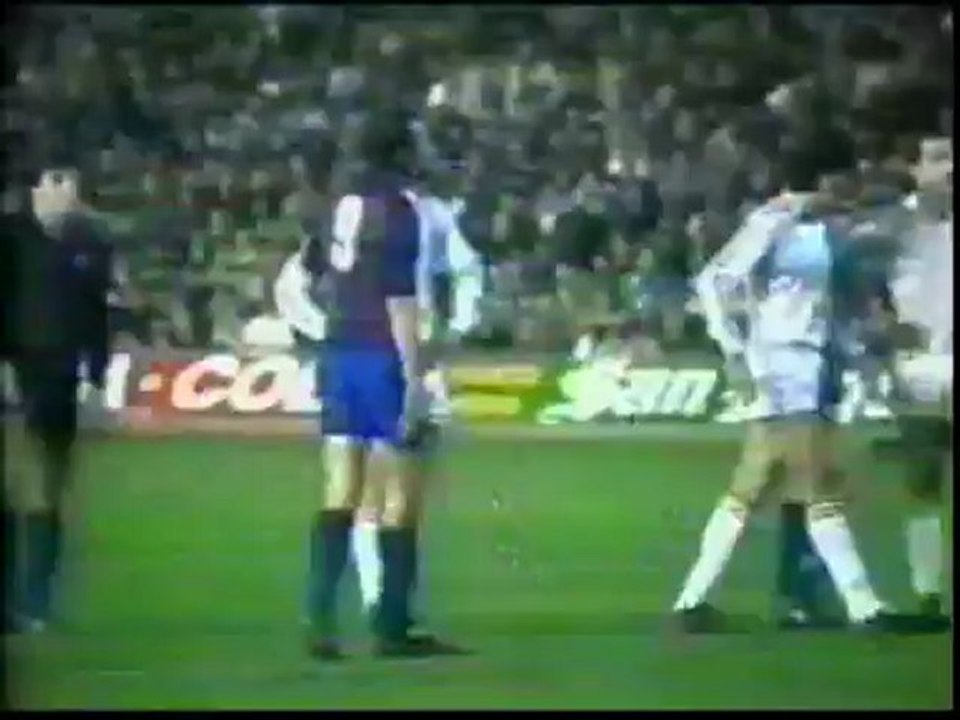 1981-1982: Μπαρτσελόνα-Ρεάλ Μαδρίτης 3-1