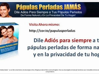 Papulas perladas-granitos blanco en el prepucio