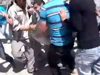 فري برس دمشق دف الشوك سننتصر ويهزم الاسد  فيديوواضح لشهيد 20 4 2012 ج1 Damascus