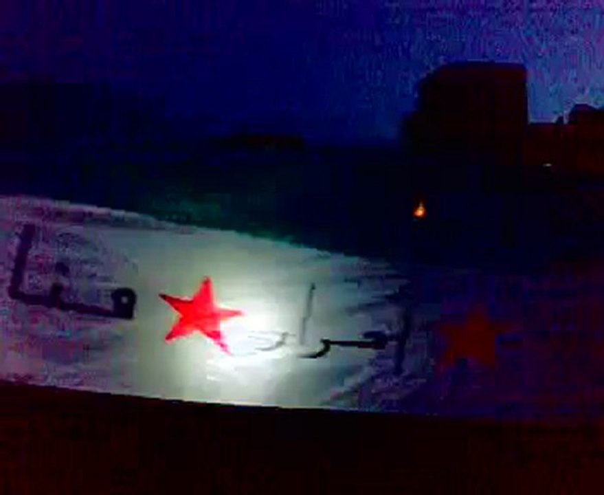 فري برس مدينة حلب مظاهرة مساكن هنانو مسائية 20 4 2012  جـ1 Aleppo