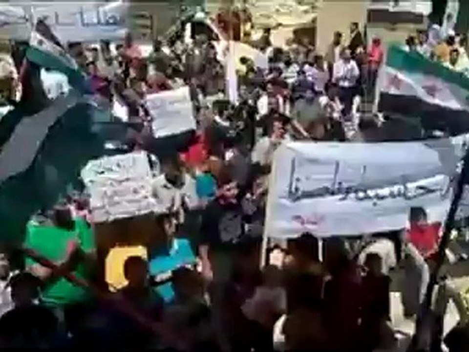 فري برس ادلب بلدة طعوم جمعة سننتصر وسيهزم والاسد 20 4 2012 Idlib
