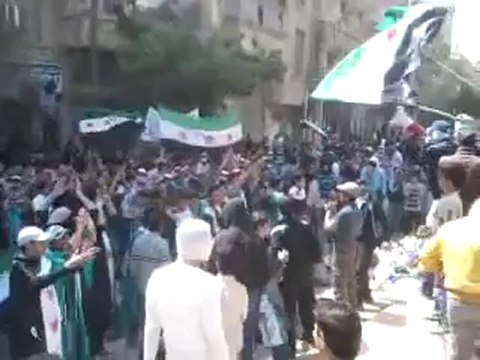 فري برس ريف دمشق التل ما النا غيرك يالله 20 4 2012 Damascus