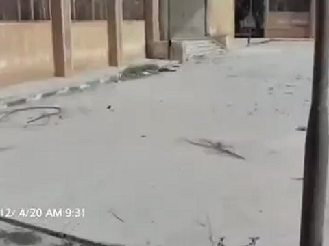 فري برس حمص القصير آثار الدمار على المدينة 20 4 2012 ج3 Homs