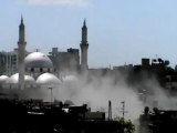 فري برس حمص الخالدية استهداف المساجد20 4 2012 Homs