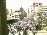 فري برس ريف دشق دوما جمعة  سننتصر ة يهزم الأسد  مظاهرة20 4 2012 Damascus