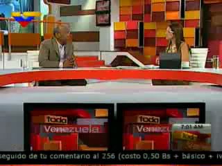 (VÍDEO) Toda Venezuela: Aristóbulo Istúriz, primer vicepresidente de la AN. 20.04.2012  1/2