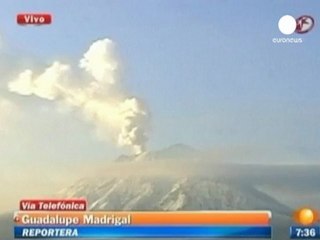 El volcán mexicano Popocatepl entra en erupción