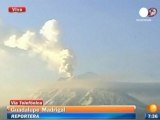 Volcano erupts near Mexico City
