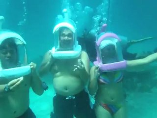 Helmet Diving in Boracay