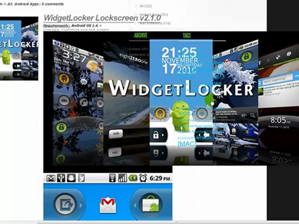 Download WidgetLocker Lockscreen v2.1.0  [Android] Full Premium Version Free!