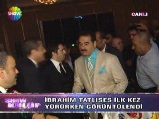 İbrahim Tatlıses ilk kez yürürken görüntülendi