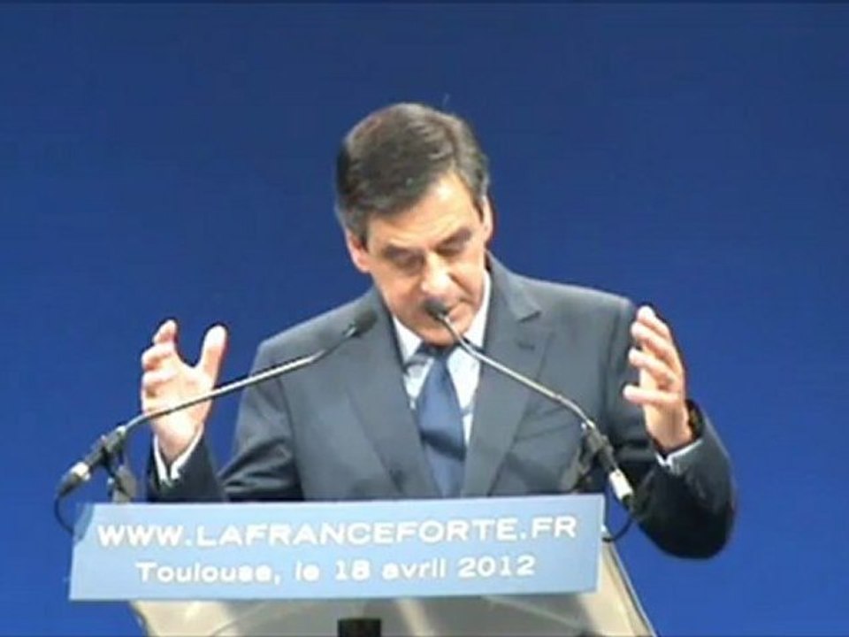 18/04/2012 : Meeting UMP à L'Union - François Fillon