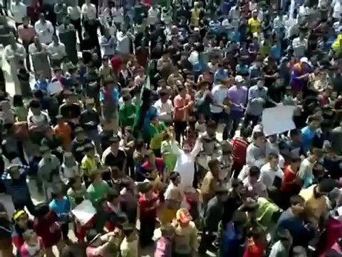 فري برس حماه المحتلةجمعة سننتصر ويهزم الأسد كفرنبودة 20 4 2012 Hama