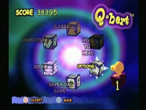 Classic Game Room - Q*BERT for Sega Dreamcast review