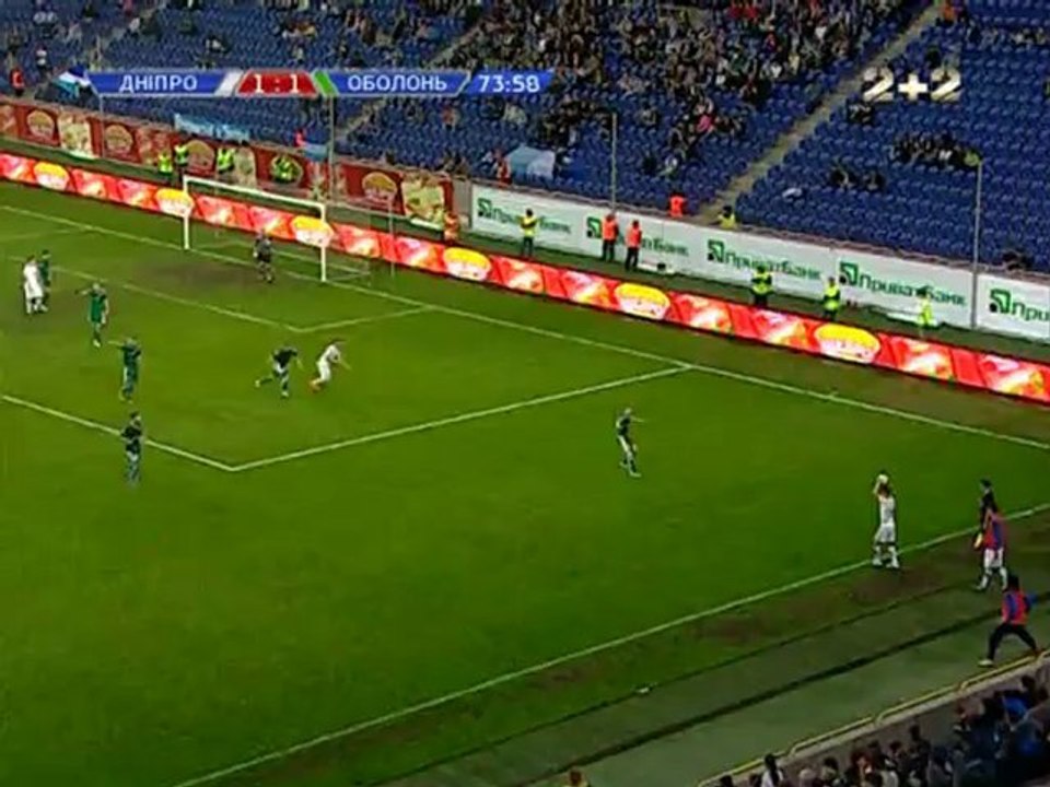 2 тайм Дніпро - Оболонь / sportua.at.ua