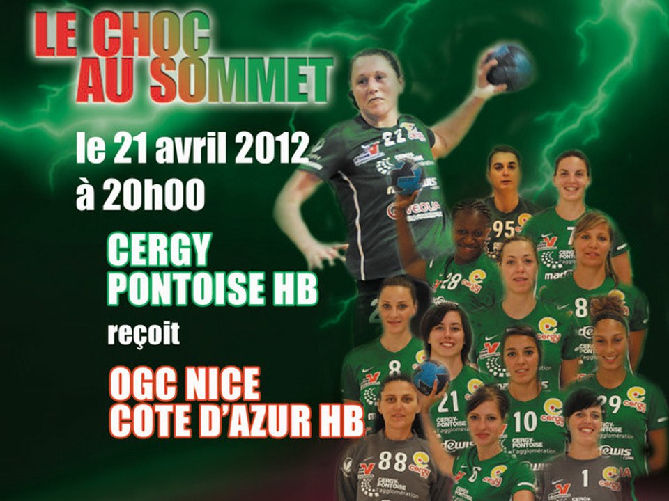 Cergy Pontoise HB -Nice Cote d'azur