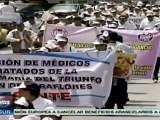 Federación Médica Peruana realiza paro de 24 horas