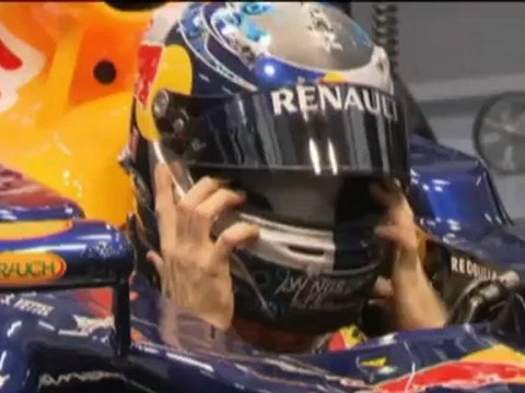 F1 - Pole para Vettel, Alonso noveno