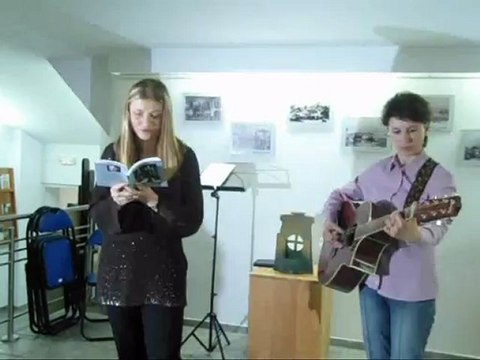 Lansare de carte-„Vrăjitorul cuvintelor”, de Lelia Mossora - recita Ganea Popa Denisa, muzica si interpretarea, Lidia Petrescu