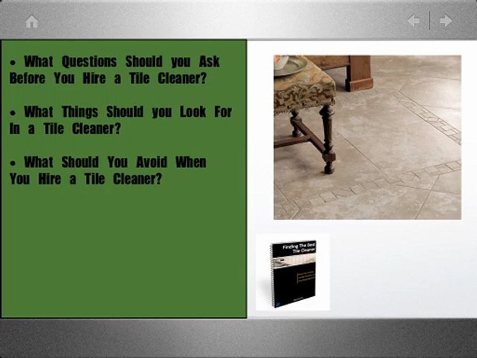 Plano Tx Tile Cleaner