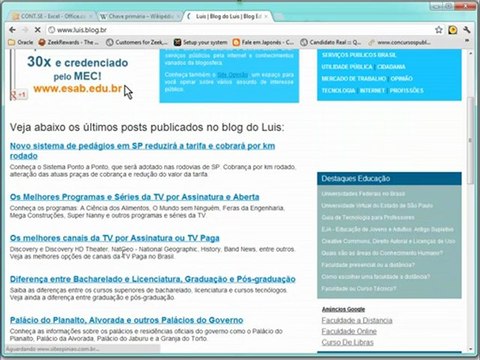 Questões de Concursos Públicos - Técnico em Informática #1