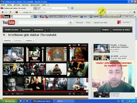une nouvelle chaîne tv éducatif vidéo informatique mina info informatique pour apprentissage dans l'informatique a distance (gratuite)