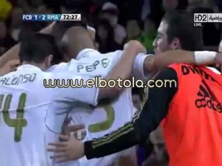 هدف ريال مدريد التاني ضد برشلونة