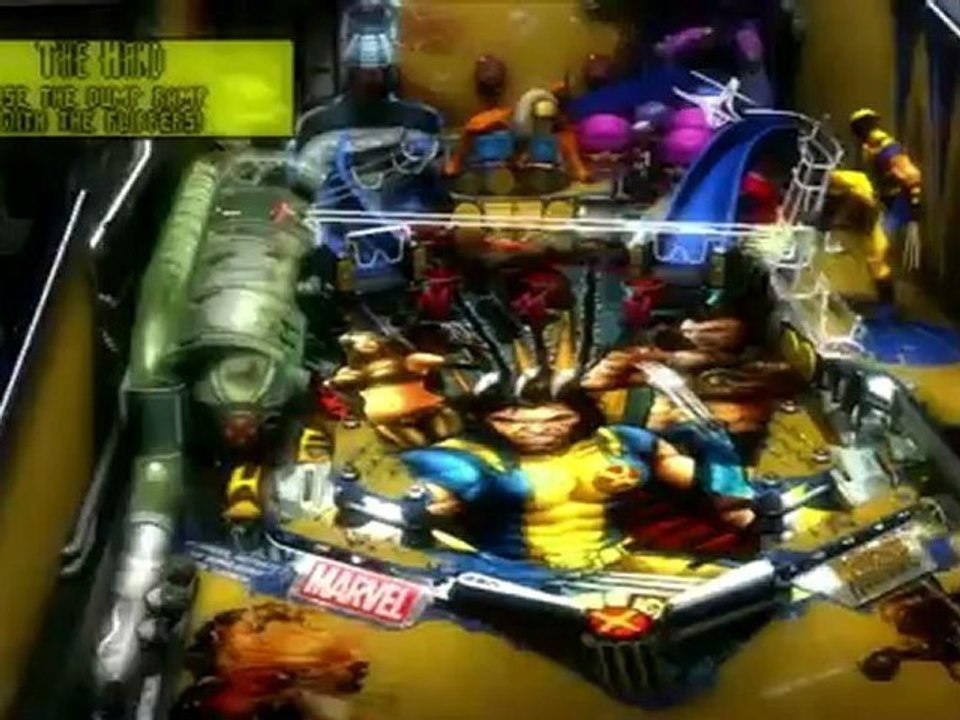 Classic Game Room : WOLVERINE table for PINBALL FX 2 on Xbox 360 review