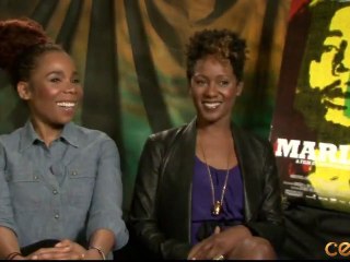 Bob Marley's Daughters - Karen & Cedelia talk "Marley" - a  O