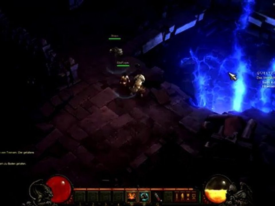 Let's Play Diablo 3 Beta Together [HD] [German] #1 Zauberinnen mit Brüsten