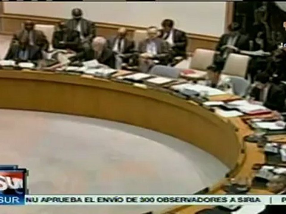 ONU aprueba envío de hasta 300 observadores a Siria