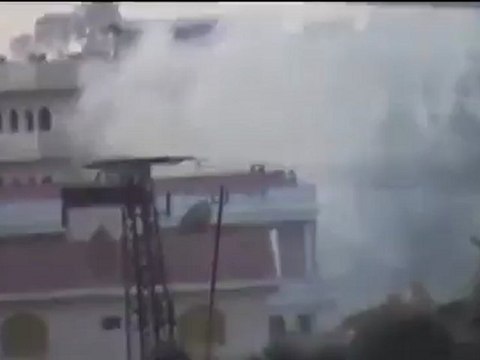 فري برس حماة المحتلة قصف على مشاع الأربعين حماة 21 4 2012 Hama