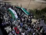 فري برس ريف دمشق داريا مقطع رائع في جمعة سننتصر ويهزم الأسد 20 4 2012 Damascus