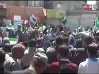 فري برس ريف دمشق زبداني جمعة سننتصر ويهزم الأسد 20 4 2012 ج3 Damascus