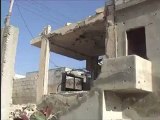 فري برس ريف دمشق رنكوس اثار الدمار التي خلفتها الة الدمار الاسدية   20 4 2012ج2 Damascus
