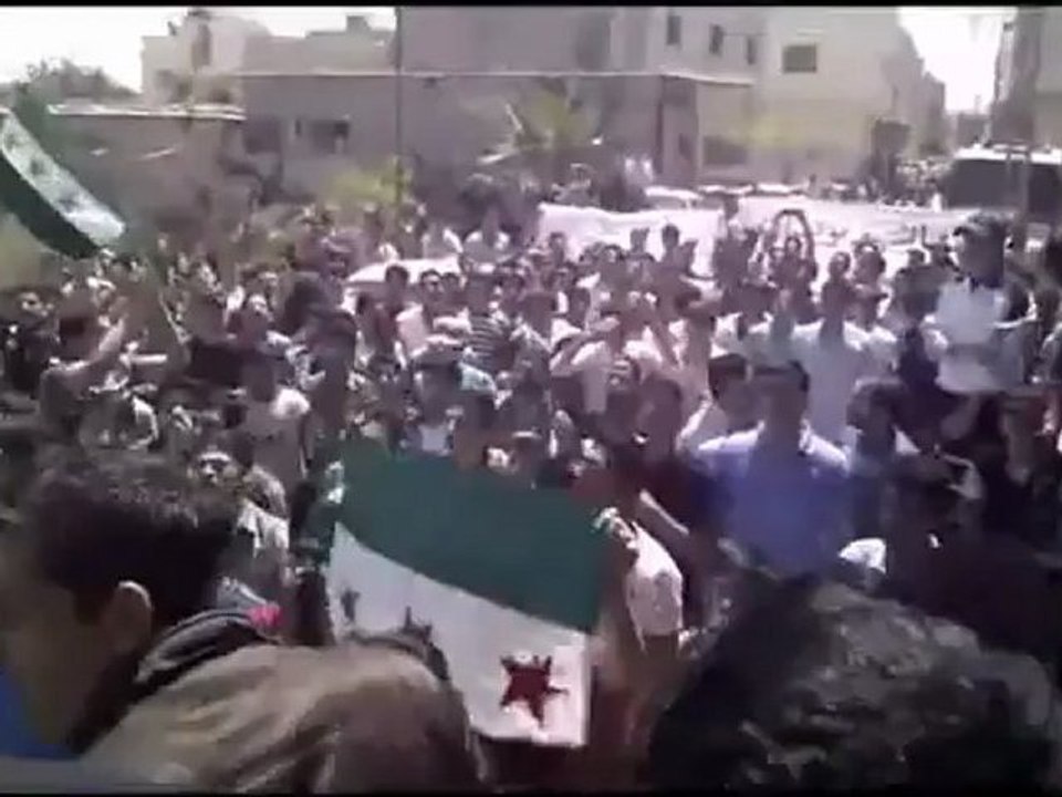 فري برس ريف دمشق داريا جمعة سننتصر ويهزم الأسد 20 4  2012ج1 Damascus