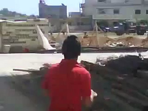 فري برس ريف دمشق جديدة عرطوز هجوم الامن على المظاهرة 2012 4 20 ج1 Damascus