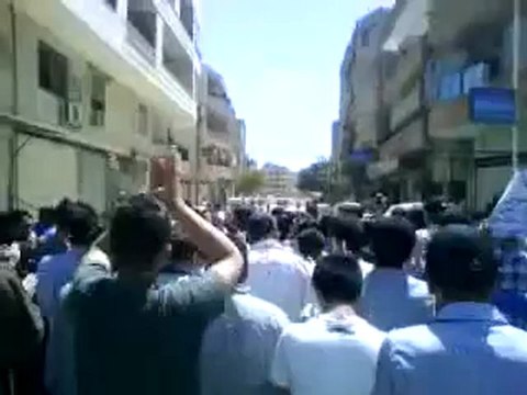 فري برس ريف دمشق جديدة عرطوز مظاهرة في جمعة سننتصر ويهزم الأسد 2012 4 20 ج1 Damascus
