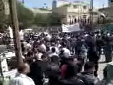 فري برس ريف دمشق المليحة جمعة سننتصر و يهزم الأسد 20 4 2012 Damascus