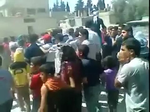 فري برس ريف دمشق البويضة ابناء الجولان سننتصر ويهزم الاسد 20 4 2012 ج2 Damascus