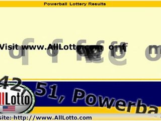 Powerball Lottery Drawing Results for April 21, 2012