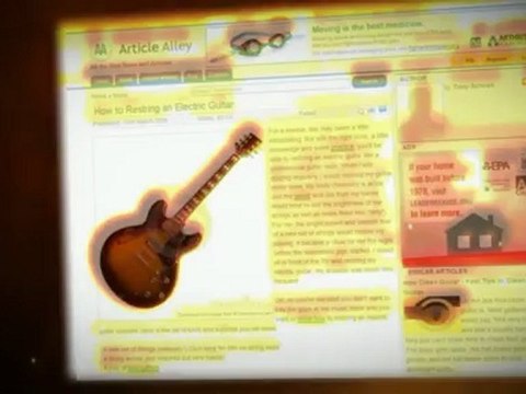 How to restring an electric Guitar