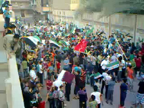 فري برس ديرالزور جمعة سننتصر ونهزم الاسد احرار حي الجبيلة20 4 2012 ج1 DeerALzoor