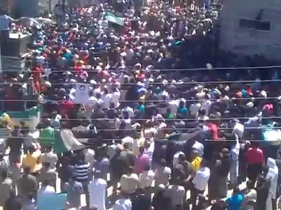 فري برس درعا مدينة الحراك جمعة سننتصر ويهزم الأسد20 4 2012 Daraa