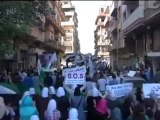فري برس حمص حي الملعب  الشعب يريد دعم الجيش الحر 21 4 2012 ج2 Homs