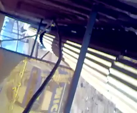 فري برس حماه المحتلة تجول الدبابات في كفرنبودة في ريف حماة 21 04 2012 Hama