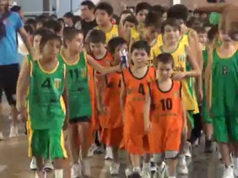 7mo Encuentro de Mini Basquet (Reconquista) Acto Inaugural